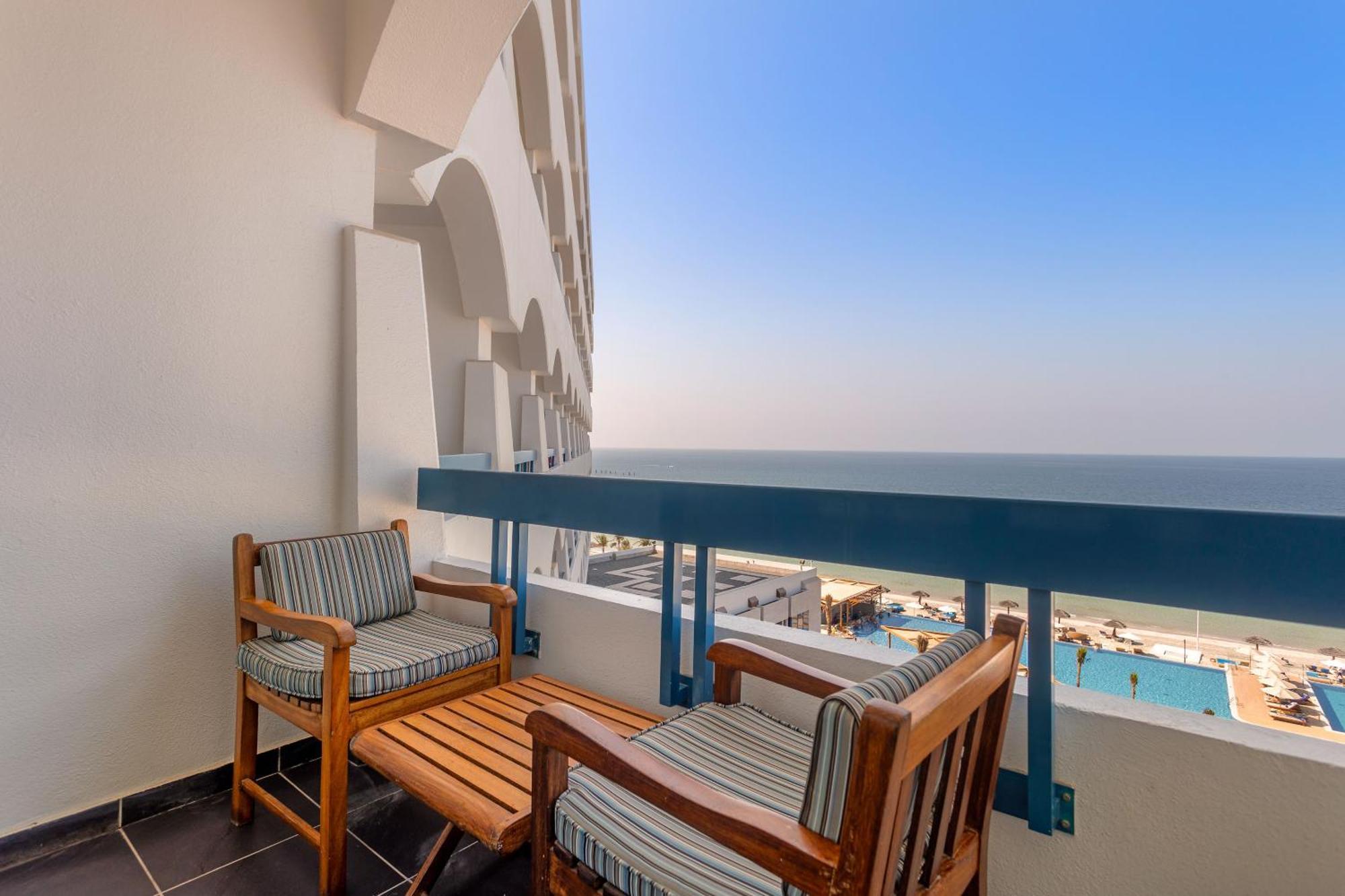 Ajman Hotel By Blazon Hotels Exterior photo Balcony of a hotel room